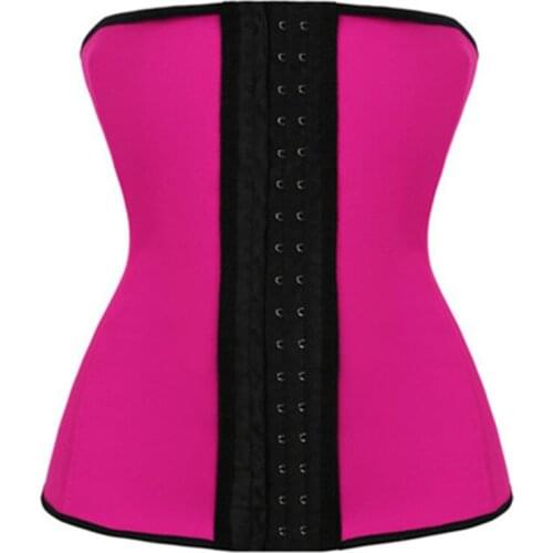 Slimming Waist Belt Waist Trainer Corset Plus Size Black Shapewear Bodysuit Corset Minceur Tummy Control Underwear Waist Cincher