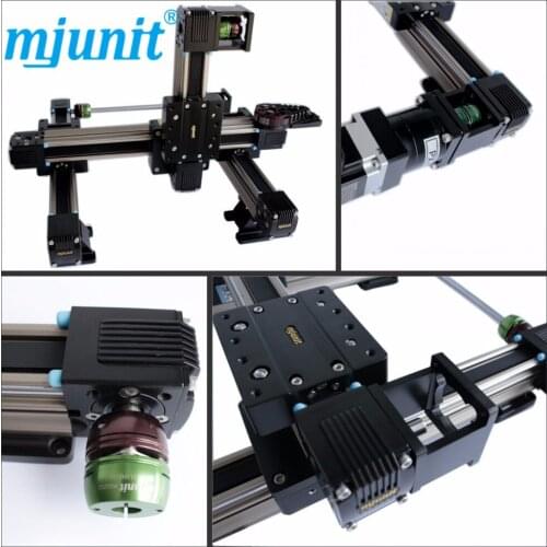 Mjunit MJ45 Belt Drive Linear Guide Rail Actuator For Linear Motion System