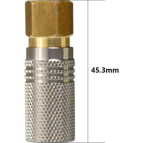 HPAT 2 pcs/lot Paintball PCP Female Quick Release Disconnect Coupler Socket 1/8BSPP or 1/8NPT or M10*1