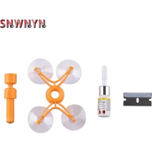 Car Windshield Repair Kit Car Window Glass Scratch Crack Restore Repair Tool Quick Fix Car Cracked Glass Auto Window