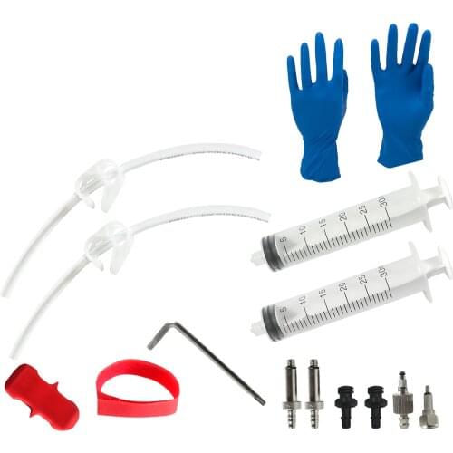 Bicycle Hydraulic Disc Brake Mineral Oil Bleed Kit for Mountain MTB Bike Brake Repair Tools for Formula, for Avid, for Hayes