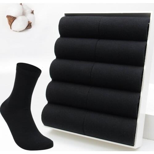 10 Pairs New Brand Men Business Leisure Cotton Socks For Male Party Dress Socks Winter Warm Breathable Deodorant Long Socks