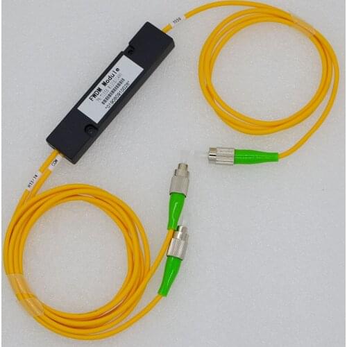 5pcs New Fiber Wavelength Division Multiplexer FWDM 1310/1490/1550nm Optical Fiber 1:2 FC FC Connector Wholesale Free Shipping