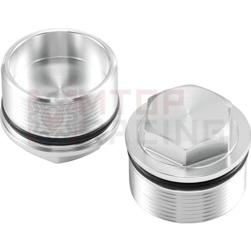 Front Fork Upper Screws Top Caps Fork Bolts For Honda CBR250R MC19 1988-1989 CBR250RR MC22 1990-1994 FTR223 2000-2008 37mm