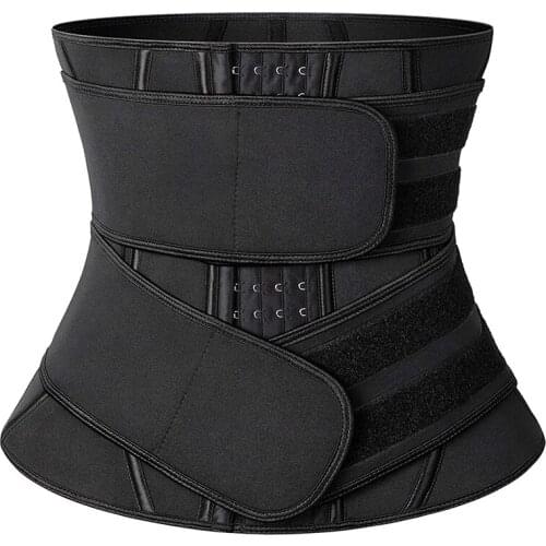 Men Slimming Body Shaper Sweat Belt Modeling Strap Waist Cincher For Women Men Waist Trainer Belly Belt Shaperwear Tummy Corset