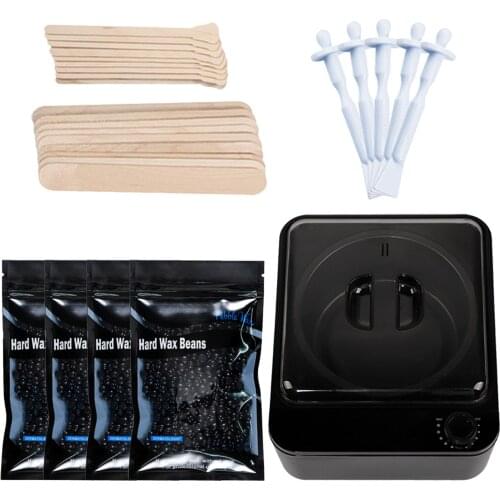 Professional Wax Hot Warmer Heater Hair Removal Depilatory Home Waxing Beans Set