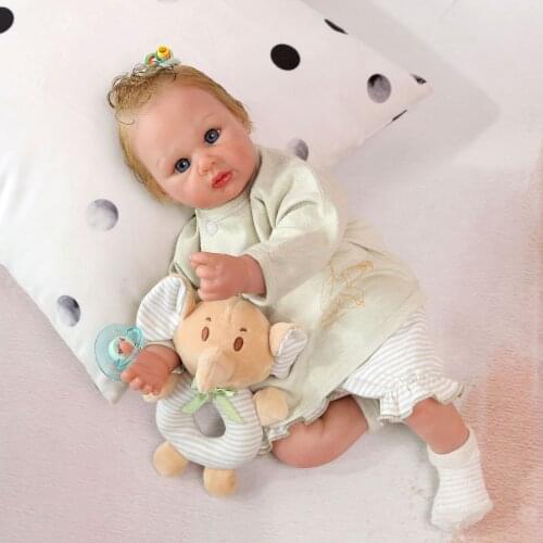 Clearance Sale lifelike high quality bebe doll reborn baby handmade newborn babies detailed paint by Genesis heat set paint