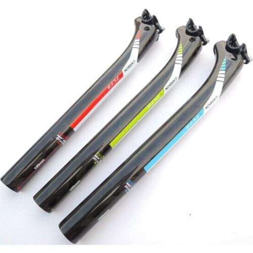 Specials FCFB FW 12K full carbon fiber MTB bike saddle / back seatpost road bike seat bicycle seat tube Parts