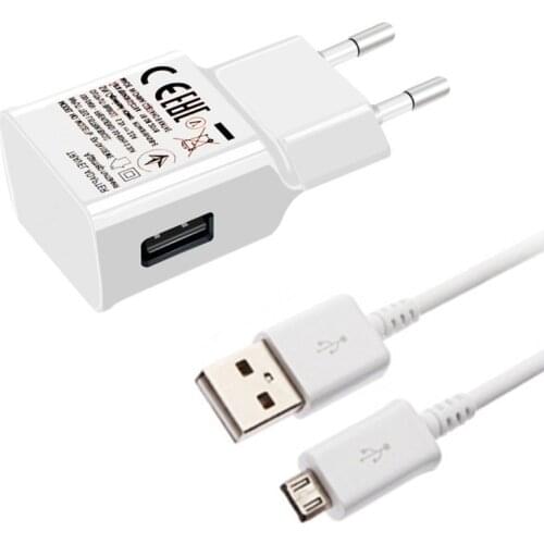 For Redmi 7 7A 6A Honor 8X 7X 8A 8S 8C Wall USB Fast Charger + Micro USB data Cable Phone Charger For Samsung A10 A2 Core J4 A6