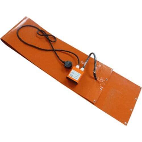 125x1740mm 220V 1000W With Digital Thermostat Drum Silicone Rubber Heating Jacket Heater