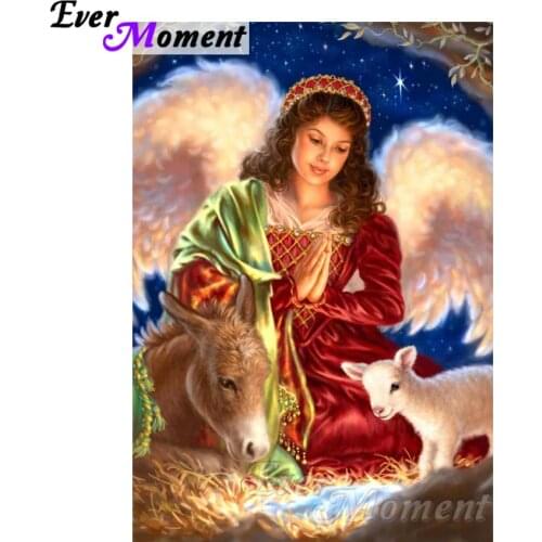 Ever Moment Diamond Painting People 5D DIY Rhinestones Home Handmade Gift Cross Stitch Mosaic Diamond Embroidery ASF1326