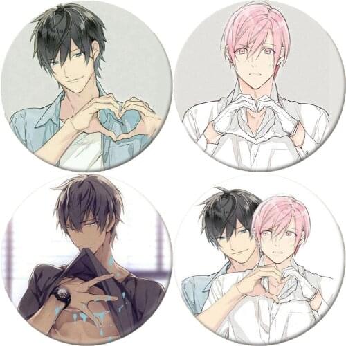 Anime 10 Ten COUNT Brooch Pins Tadaomi Shirotani Breastpin Badge Jewelry Handbag Hat Accessories Girl Women Student Gift