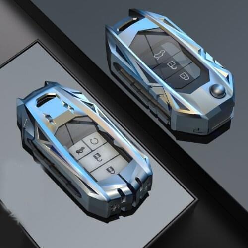 For Honda HR-V Vezel HRV HR V 2016 2018 2014~2019 Metal Zinc Alloy Car Key Case Cover Car Protect Styling