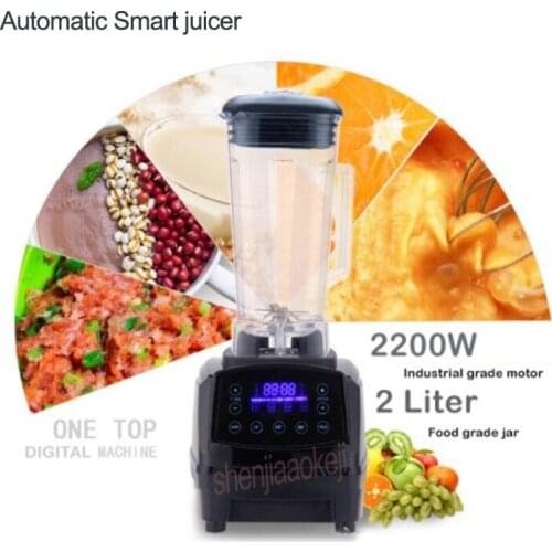 2L Touchscreen Digital Automatic Smart Timer 3HP BPA FREE Professional smoothies blender mixer juicer food fruit processor 2200w
