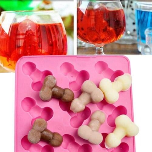 Cake Mold Sexy Penis Dick Tray Silicone Mold Soap Candle Moulds Sugar Craft Tools Bakeware Chocolate Moulds