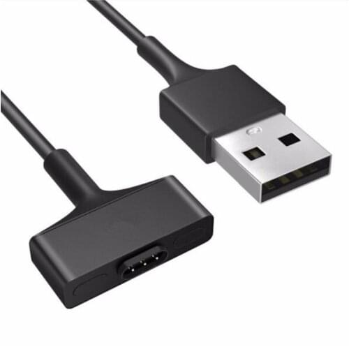 100cm/1M Magnetic Dock Charger Adapter USB Charging Cable Cord Replacement for Fitbit Ionic Smart Watch Smartwatch Accessories