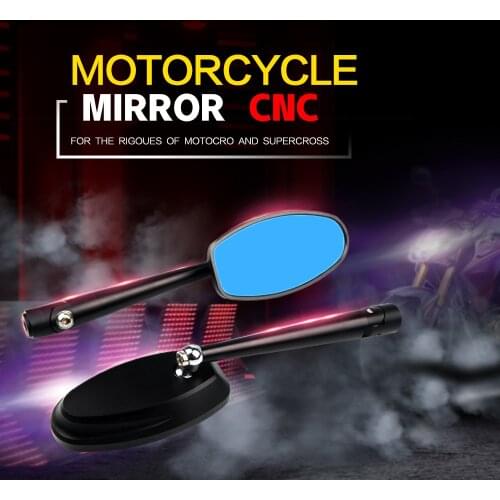 Motorcycle Side Mirror FOR Honda Suzuki Yamaha Kawasaki Er6n Z900RS W400 W650 ESTRELLA Z125 Z250 Z300 Z650 Z800 VULCAN ZRX1200