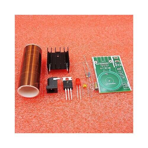 DC 12V Mini DIY Tesla Coil Kit Arc Power Transmission Lighting Wireless Electric diy electronics