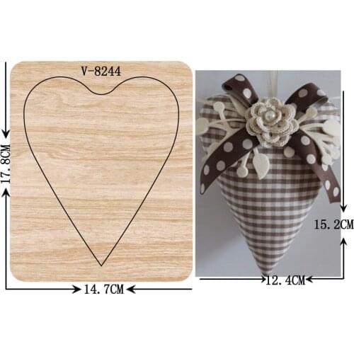 New Love, the heart wooden dies cutting dies for scrapbooking Multiple sizes V-8244