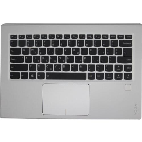 NEW FOR Lenovo Yoga 910-13 910-13IKB Palmrest With Grace Keyboard Silver 5CB0M35065