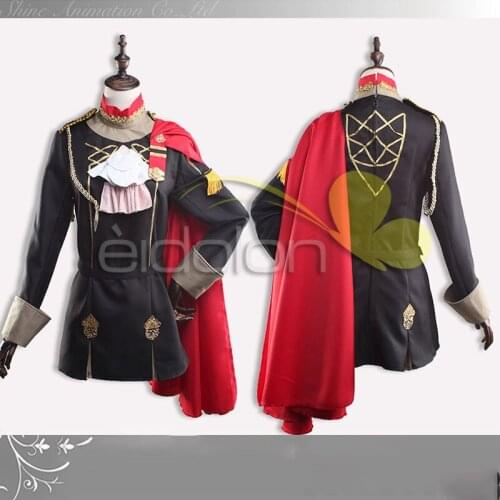 Game Fire Emblem: ThreeHouses Edelgard·Von·Fresberg Cosplay Costume The High Quality Combat Dress Role Play Clothing Custom-Make
