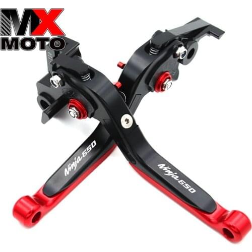 Suitable for Kawasaki motorcycle NINJA650 CNC aluminum alloy brake handle, clutch lever, brake handle 2017 2018 2019 2020 2021