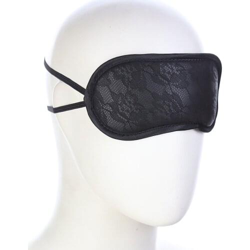 Fun Eye Patch Double Elastic Strap Lace Flirting Sex Products Couples Blinding Toys