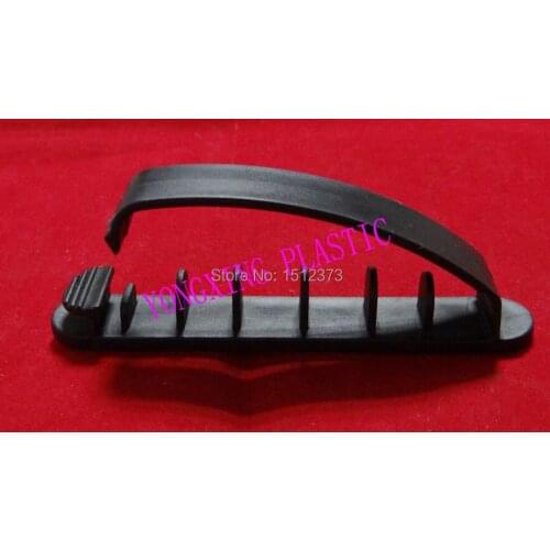 10pcs/bag arc clamp smaller sizze fix cable one hole black color