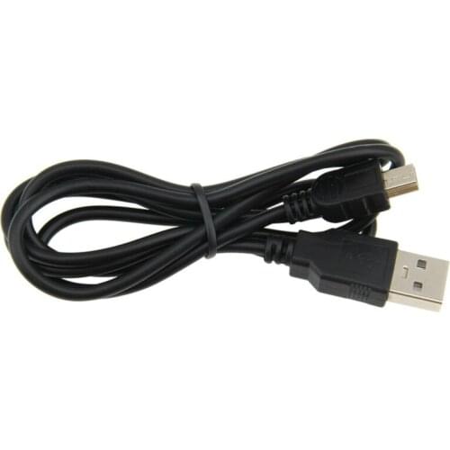 1000pcs USB Type A to Mini USB Data Sync Cable 5 Pin B Male to Male Charge Charging Cord Line