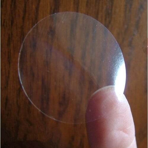 15sheets/pack PVC transparent adhesive dots stickers round transparent sealing label stickers