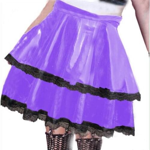 Anerotic Women's Leather Skirts