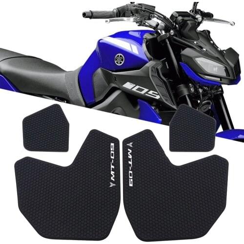 For YAMAHA FZ09 FZ 09 MT 09 MT09 2015 2013-2020 Motorcycle Non-slip Side Fuel Tank Stickers Waterproof Pad Rubber Sticker