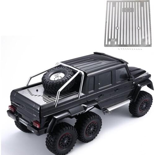 Metal Truck trim plate+ Spare wheel holder for TRAXXA TRX4 TRX6 TRX4 G500 82096-4 rc parts