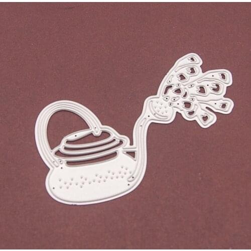 Ncraft DIY Metal Embossed Cutting Dies Mold Carbon Steel Paper Cutting Card Template N110 Watering Pot
