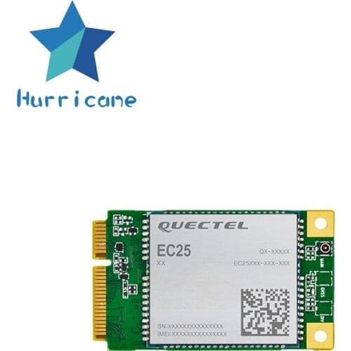 Quectel EC25-E MiniPCIe EC25EFA-MINIPCIE LTE Cat-4 module 150Mbps downlink and 50Mbps uplink data rates For EMEA market