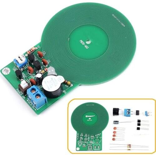 DIY Kit Metal Detector Kit Electronic Kit DC 3V-5V 60mm Non-contact Sensor Board Module DIY Electronic Part Metal Detector