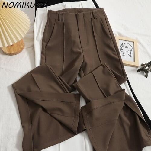 Nomikuma Women's Flared Trousers