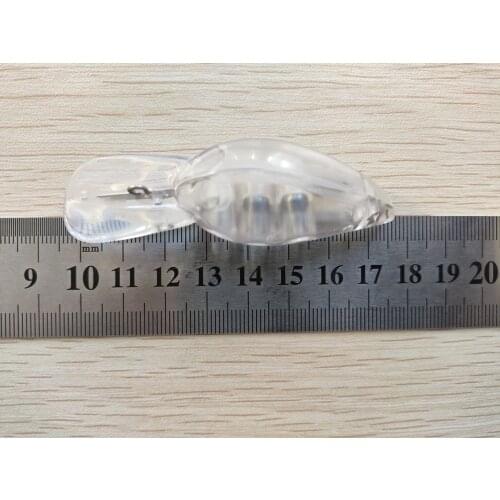 10pcs Unpainted Fishing Lure Body Crankbaits Hardbaits Fishing Wobbler Artificial baits 76mm 10.5g Blank lures ZO45