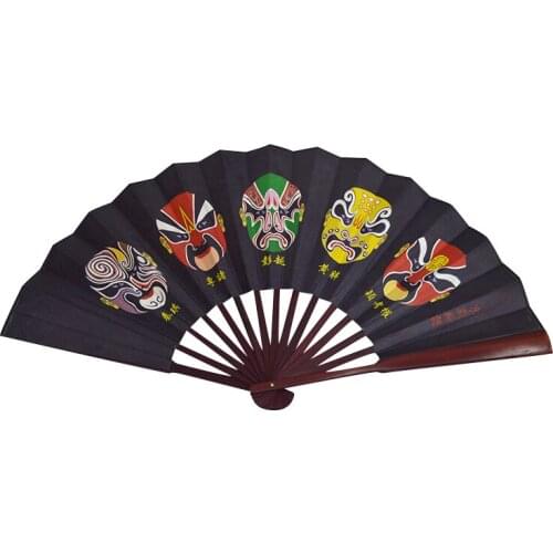 Fan folding fan Chinese style classical summer folding fan male ancient fan retro folding fan to give foreigners small gifts