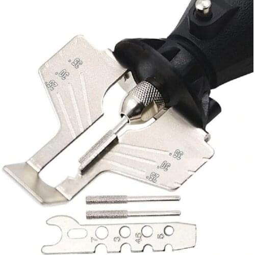 Mintiml Special Chainsaw Grinding Tool Sharpen Chainsaw Sharpener Chainsaw Sharpening Kit Electric Grinder Sharpening Polishing