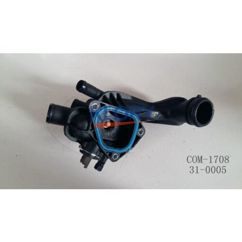 Engine Coolant Thermostat W/ Housing For for 07-13 Mini Cooper 1.6L-L4 11537534521 klory brand