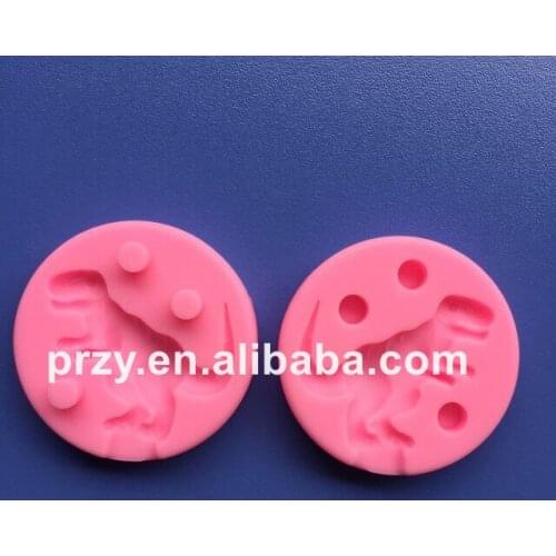 Cake decoration Dimensional dinosaur combo 3D liquid silicone candy mold DIY baking tools lace sugar