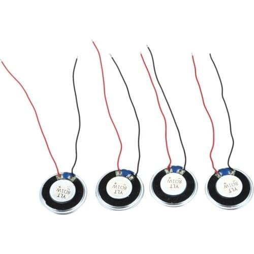4 Pcs Internal Speakers Magnet 30Mm 2800Hz 8Ohm 1W For PC Laptop