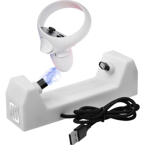 Magnetic Charger Adapter For Oculus Quest 2 VR Touch Controller Portable VR Controller Charging Dock Station For Quest 1/2