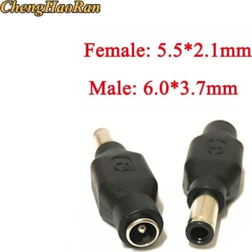 1pcs DC5.5*2.1mm Power Connector to DC 6.0*3.7mm male for ASUS Flying Fortress 6 generations 7 generations 8 generations FX86F