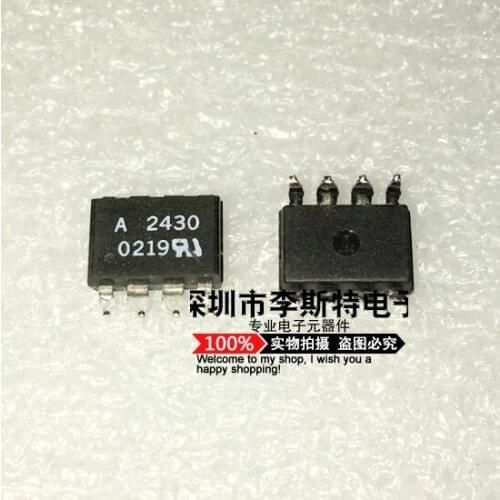 10pcs A2430 HCPL2430 HCPL-2430 SOP-8