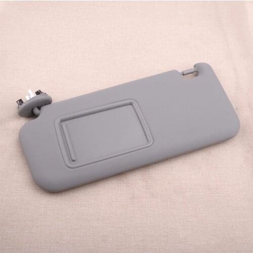 CITALL Car Left 74320-42501-B2 Gray Sun Visor Sunshade Fit For Toyota Rav4 2006 2007 2008 2009