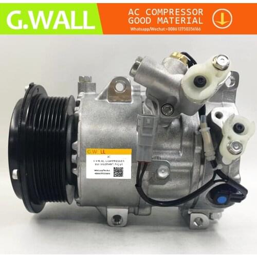For 6SEU16C Auto AC Compressor Toyota Hiace Van (TRH223) 2005- 4471903230 4472600975 4472600563 4472600567 4472600568