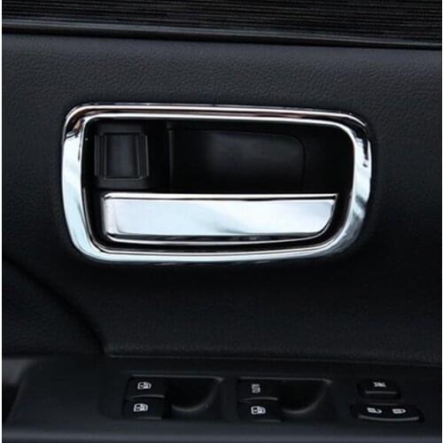 For Mitsubishi ASX Outlander Sport 2013-2017 2018 2019 2020 Inner Door Handle Cover Trim Interior Car Accessories Styling