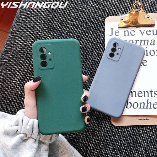 For Samsung A52 A72 A12 A32 A42 5G Thin Matte Soft Case Cover For Samsung A51 A71 A21S S21 Plus Ultra S20 S21 FE A82 A22 Case